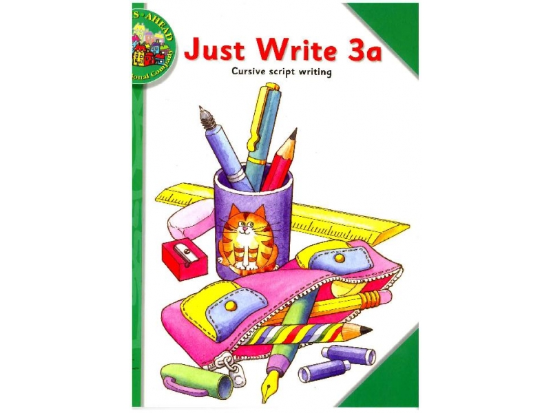 Just Write 3A: Cursive Script Writing - Streets Ahead - Third Class