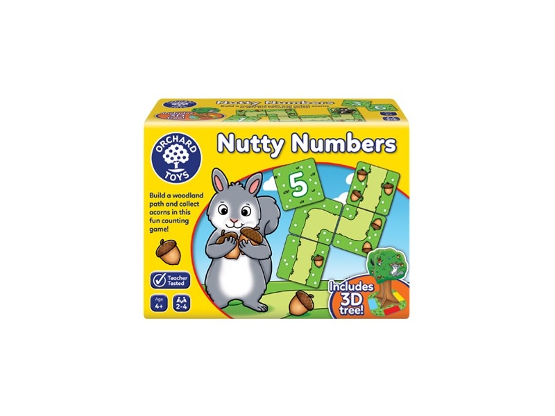 NUTTY NUMBERS ORCHARD TOYS