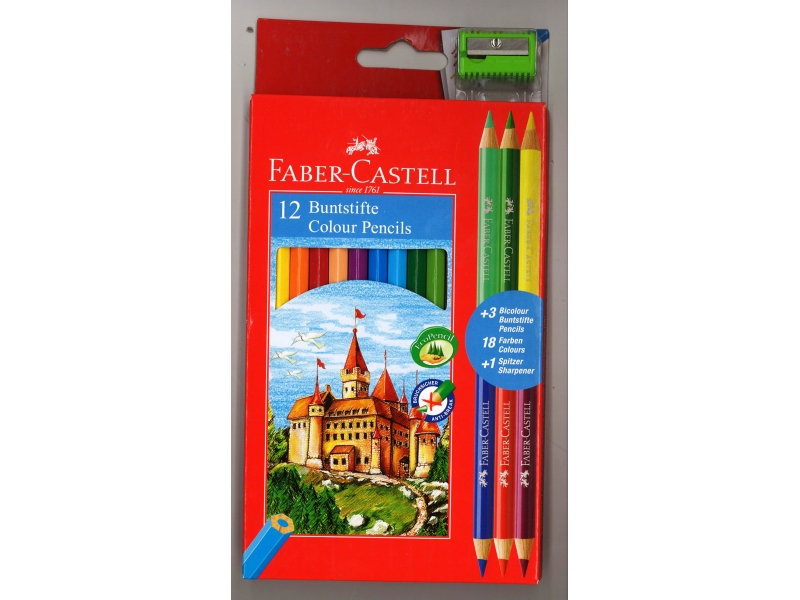 Faber-Castell Colouring Pencils 12 Pack