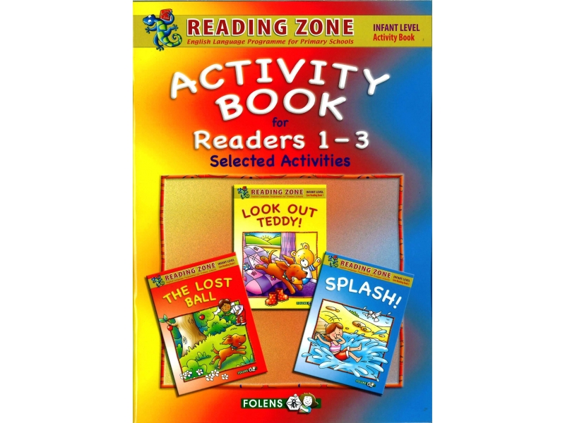 3-In-1 Activity Book For Core Readers 1-3 - Reading Zone - Junior Infants