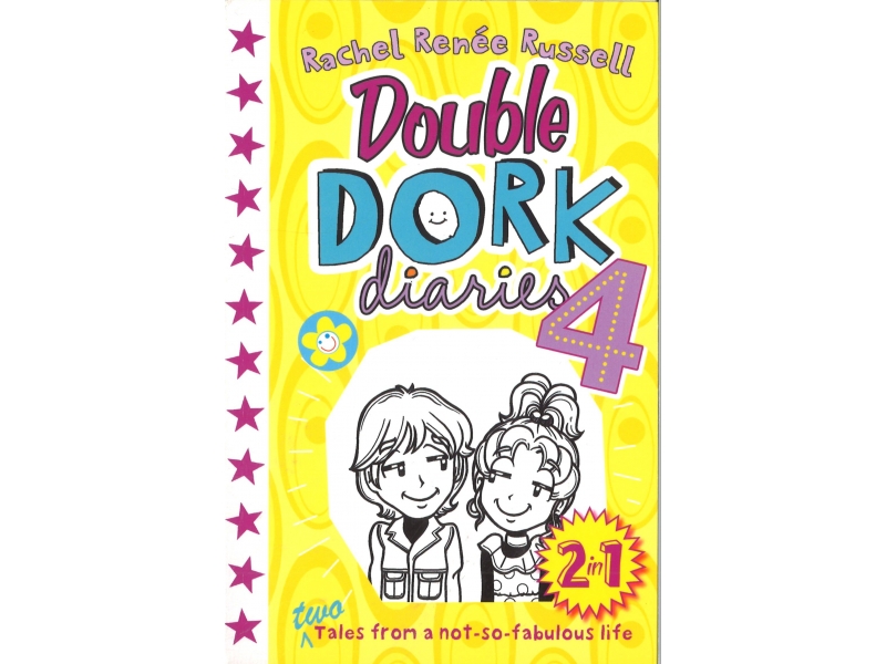 Double Dork Diaries 4 - Includes Tv Star & Once Upon A Dork