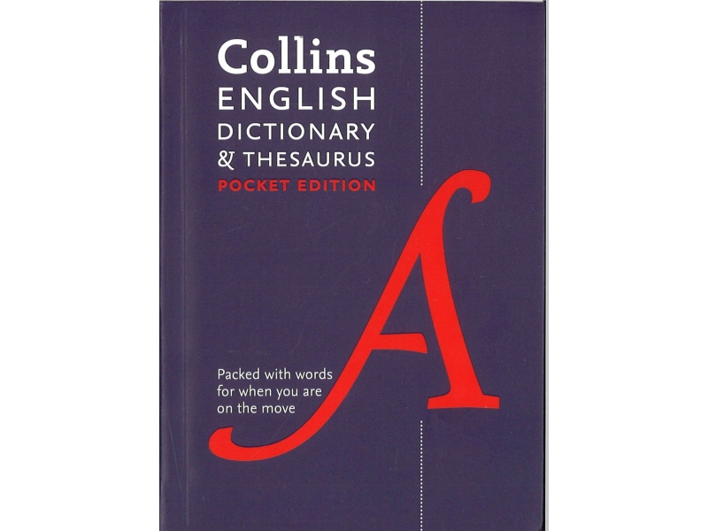 Collins Pocket Edition English Dictionary & Thesaurus