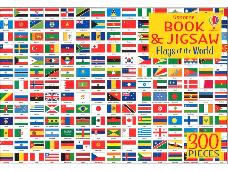 Flags Of The World - 300 Piece Jigsaw