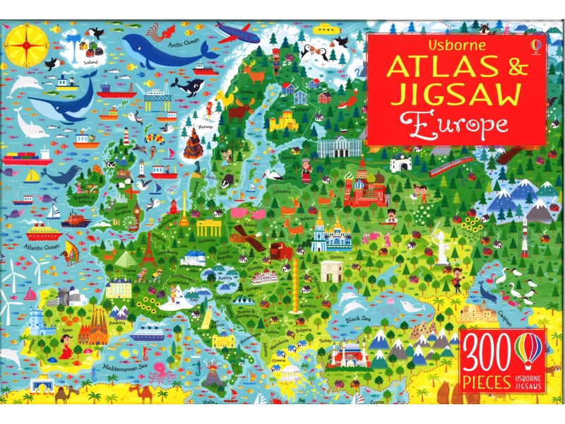 Europe - 300 Piece Jigsaw