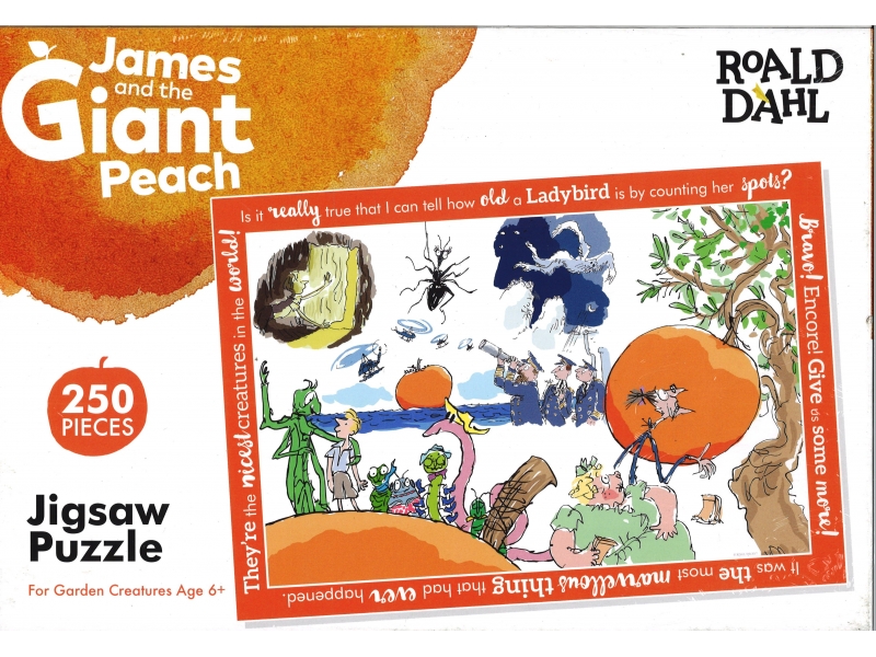 Roald Dahl - James And The Giant Peach - 250 Piece Jigsaw