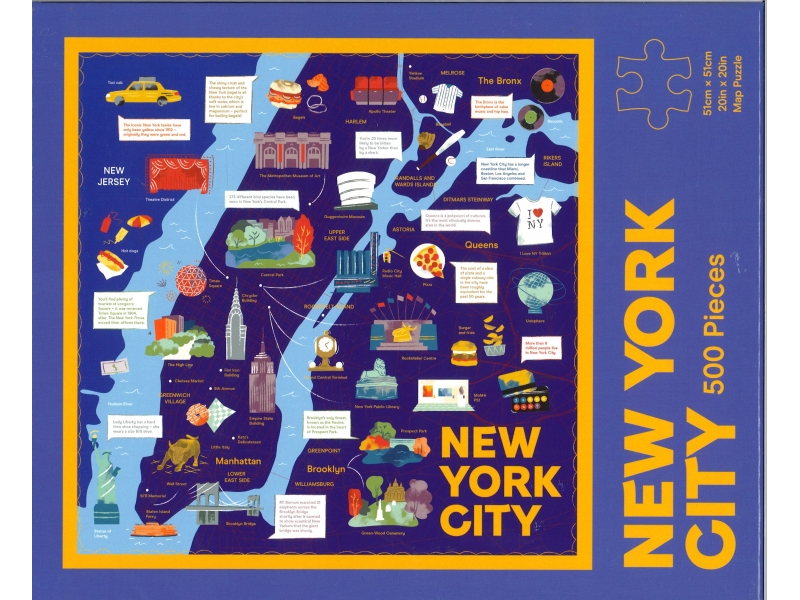 New York City - 500 Piece Jigsaw