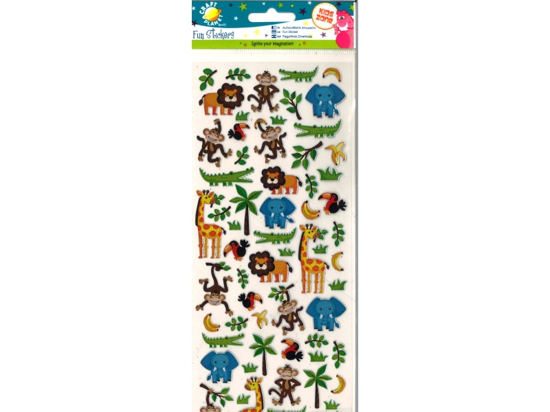 Craft Planet - Fun Stickers In The Zoo