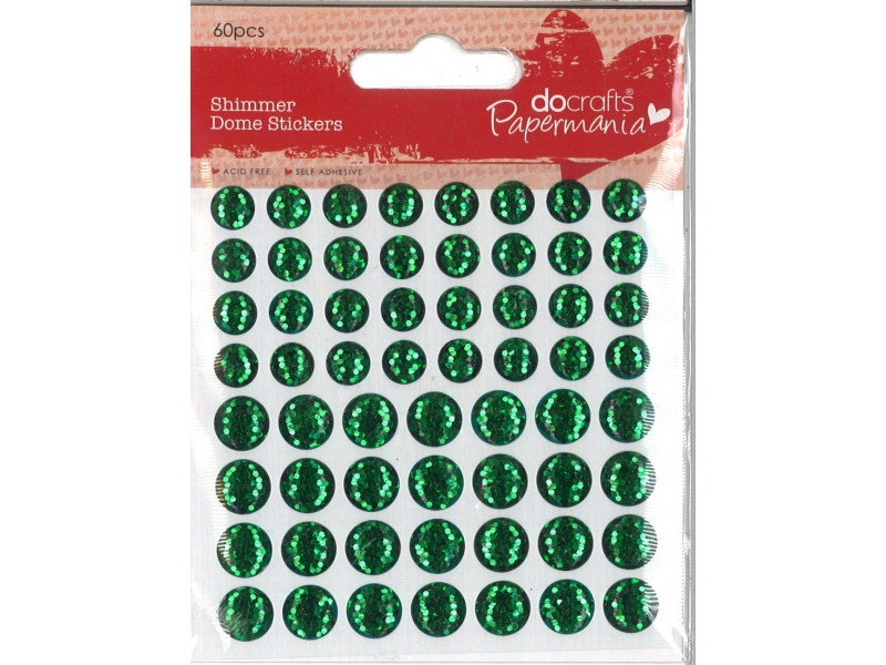 Shimmer Dome Green 60 Pieces