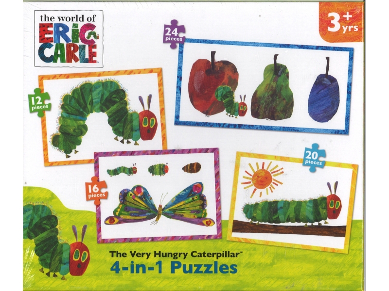 The Very Hungry Caterpillar 4-in-1 Puzzles - Jigsaw