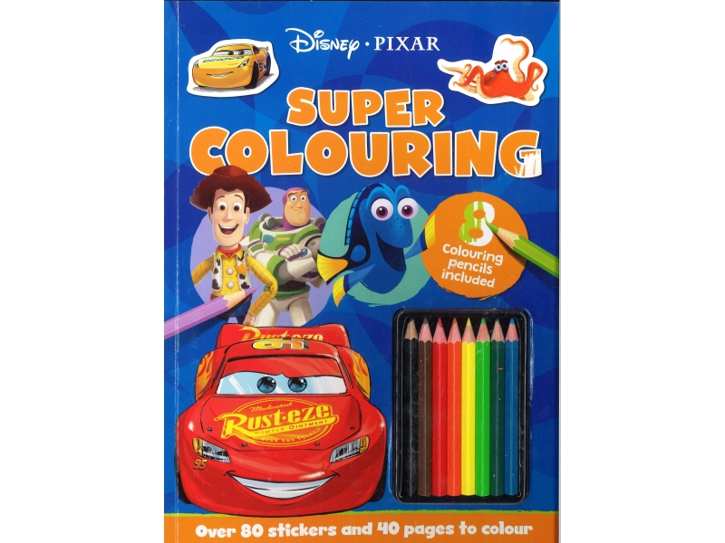 Disney Pixar - Super Colouring Book