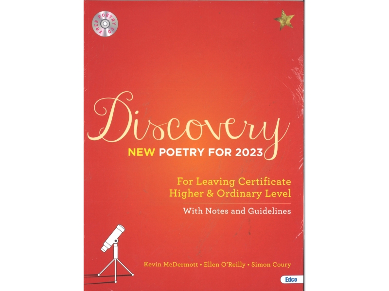 Discovery 2023 Pack-Textbook & Student Portfolio-Poetry For Leaving Certificate Higher & Ordinary English,Includes Free EBOOK
