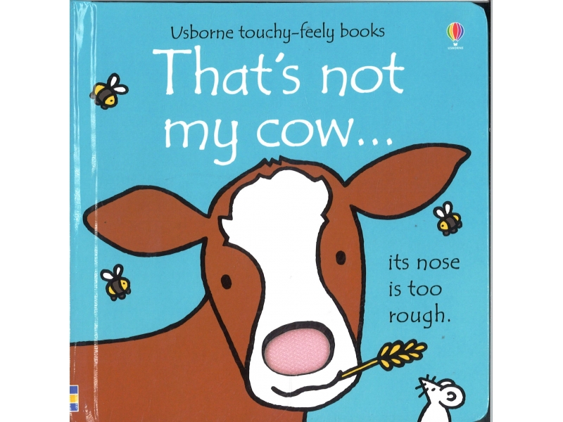 Usborne Touchy-Feely Books - That's Not My Cow