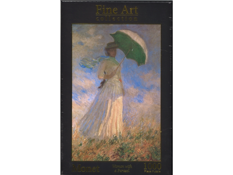 Monet - Woman With A Parasol - 1000 Piece Jigsaw