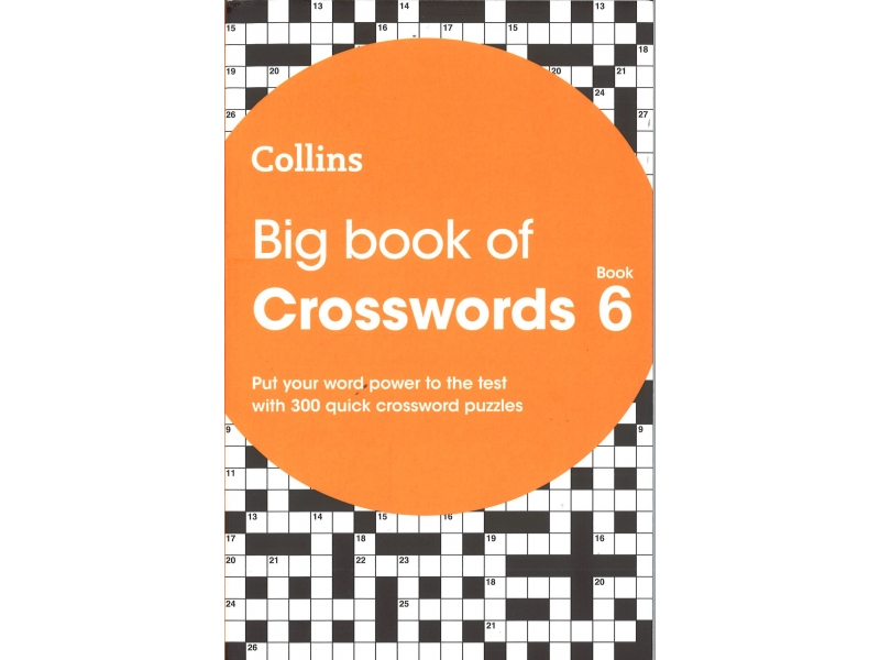Collins Big Book Of Crosswords Book 6