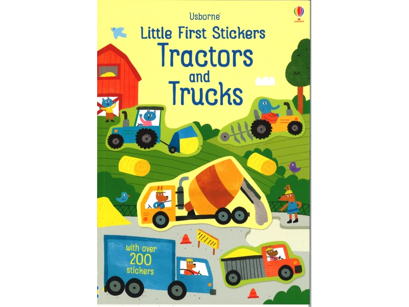 Little First Stickers Tractors And Trucks