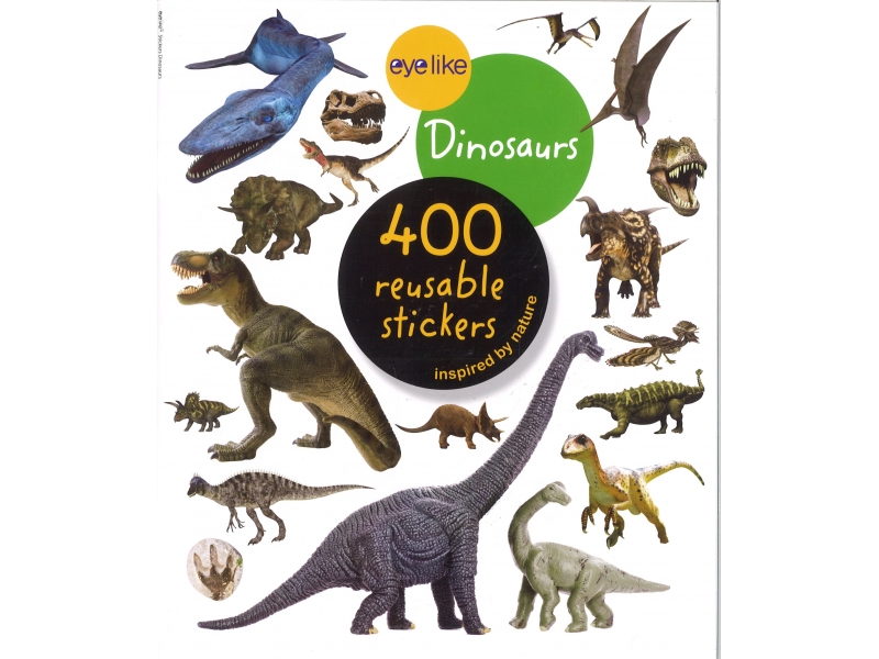 Dinosaurs 400 Reusable Stickers