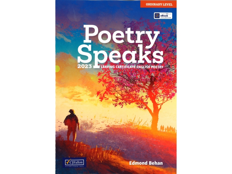 Poetry Speaks 2023 - Leaving Cert English - Ordinary Level