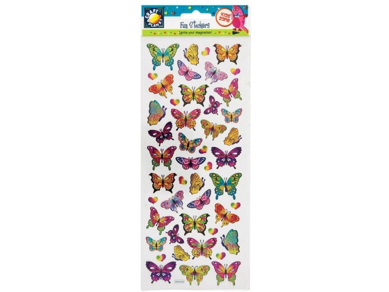 Craft Planet - Fun Stickers Butterflies