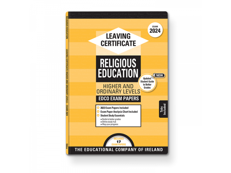 Edco Exam Papers - Leaving Certificate - Religion - Higher & Ordinary Levels - 2024