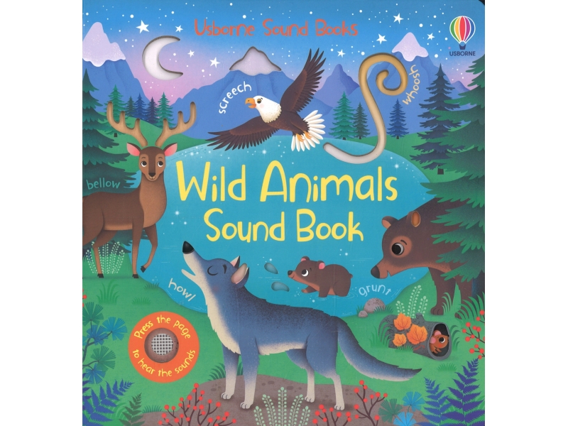 Wild Animals Sound Book - Usborne