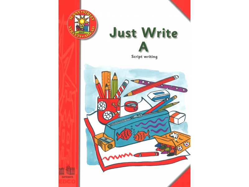 Just Write A - Script Writing - Streets Ahead - Junior Infants
