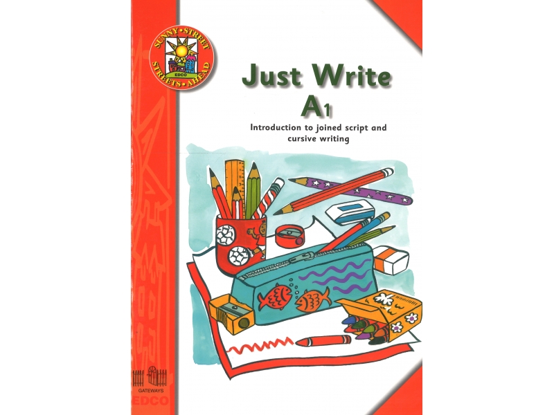 Just Write A1 - Cursive writing - Streets Ahead - Junior Infants
