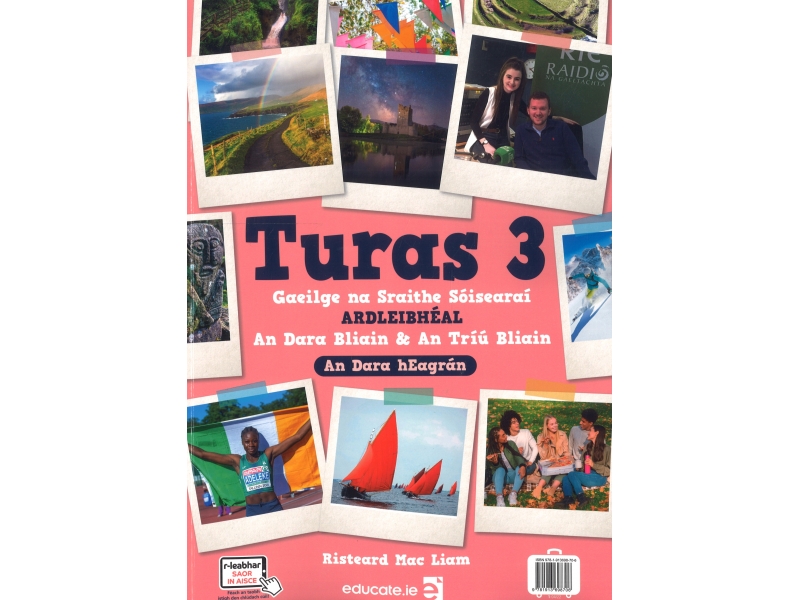 Turas 3 Second Edition - Textbook & Portfolio/Activity Book Pack - Higher Level (Ardleibhéal) Junior Cycle Irish
