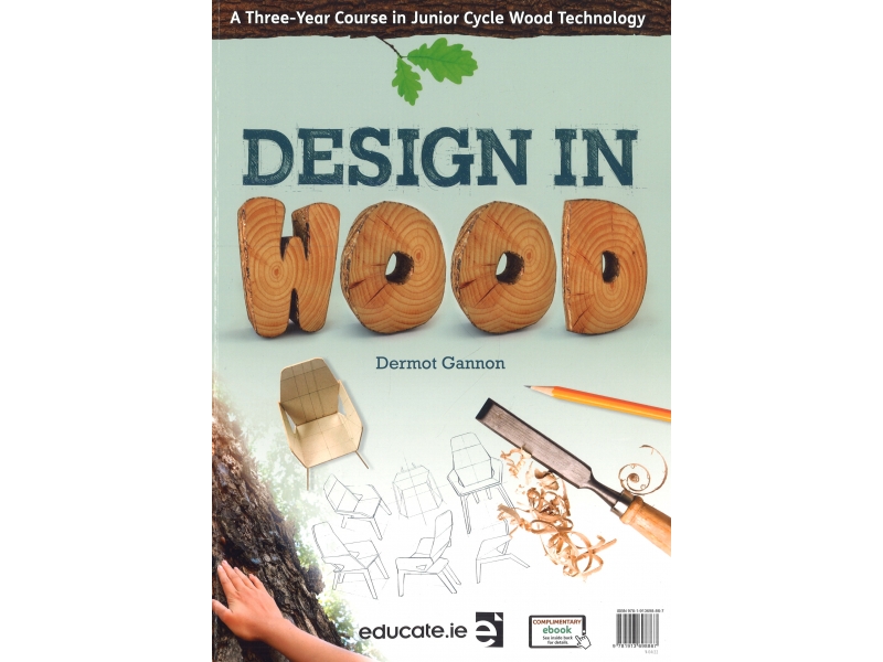 Design In Wood Pack - Book/Activity Book/Log Book Combined - Junior Cert Woodwork