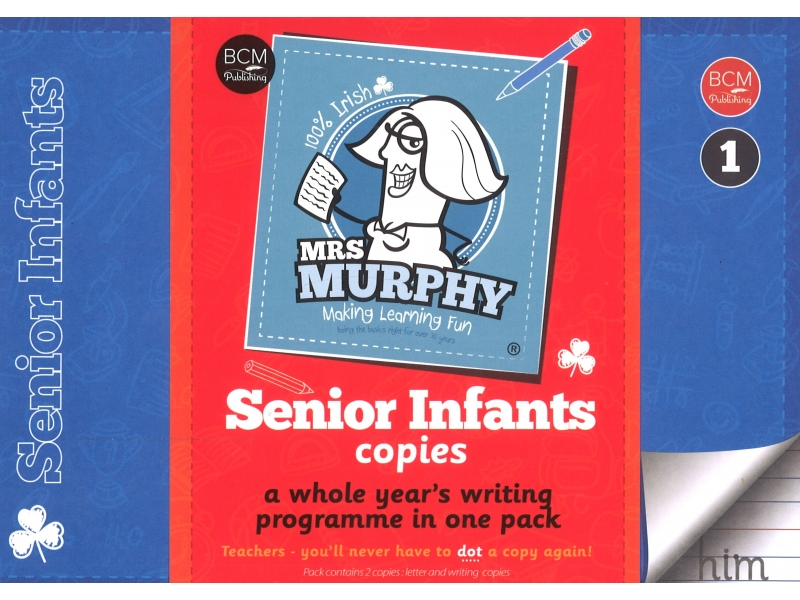 Mrs Murphy's Copies: Pre-Cursive Writing - Senior Infants