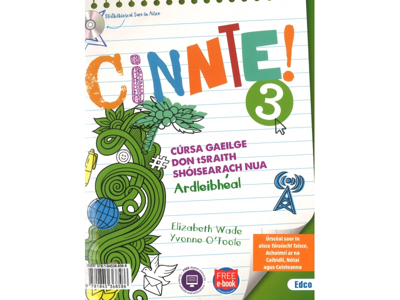 Cinnte 3 Pack - Junior Cert Irish Higher Level (Ardeibhéal)