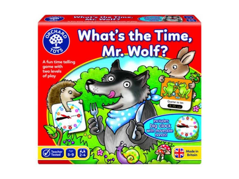 Orchard Toys Whats The Time Mr Wolf?