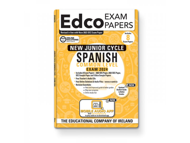 Edco Exam Papers - Junior Cycle - Spanish - Common Level - 2024