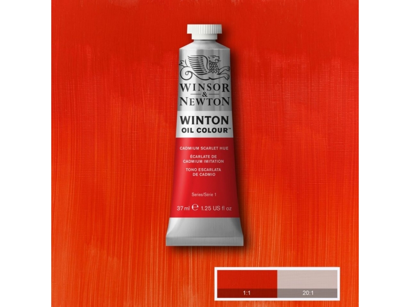 Winton Oil Colour 37ml - Cadmium Scarlet Hue