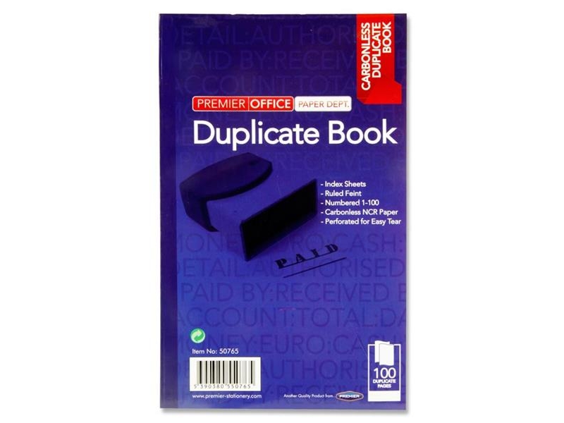 Duplicate Book Feint 8"x5" - Carbonless