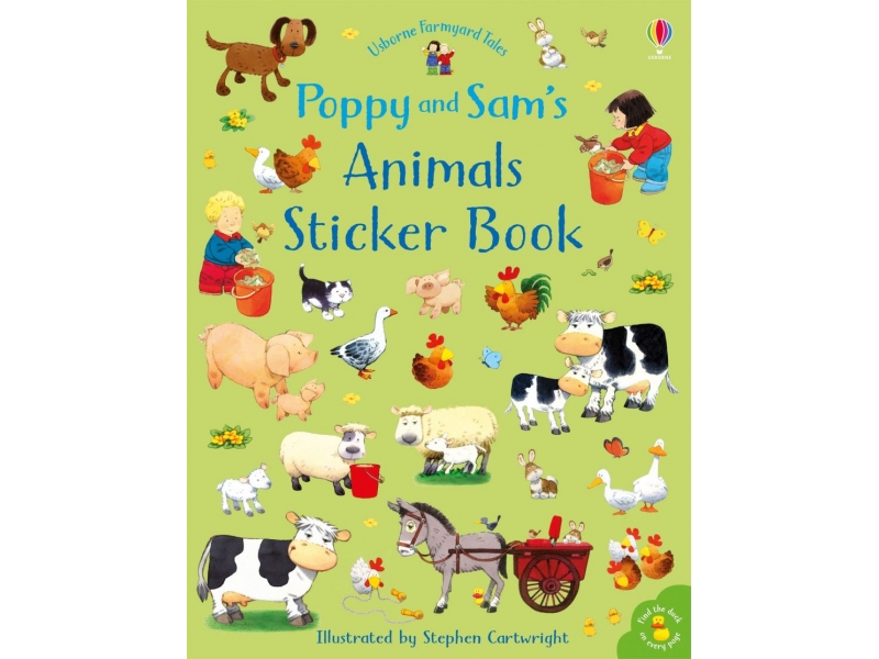Poppy and Sam's Animals Sticker Book