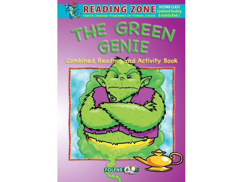 The Green Genie - Reader & Workbook Combined - Reading Zone - Second Class