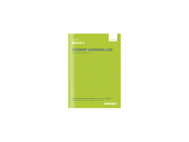 Active Maths 2 2nd Edition Student Learning Log Only - Junior Cycle Maths