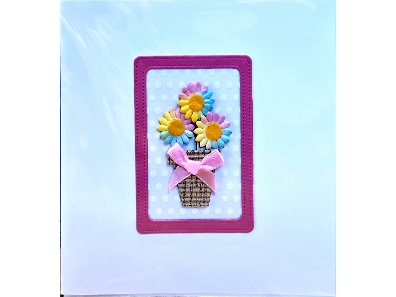 Helen McKeon Handmade Card - Flowers