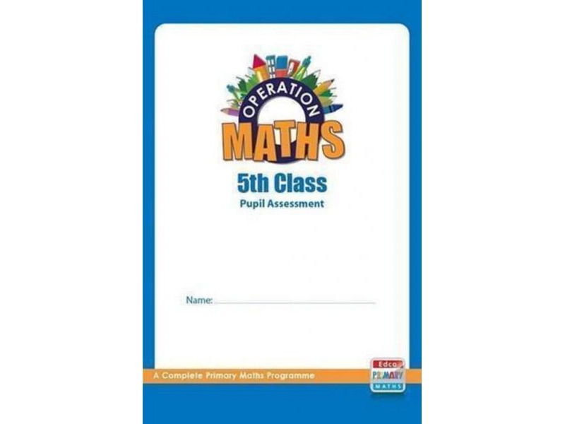 Operation Maths Assessment Book 5 - Assessment Book, Mini whiteboard and Place Value Card