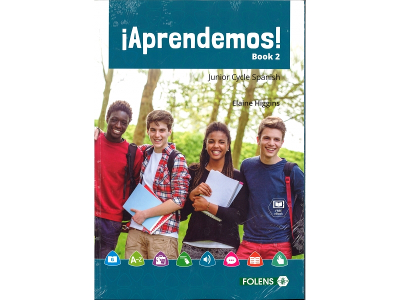 Aprendemos! 2 Pack - Textbook & Student Portfolio Book - Junior Cycle Spanish - Includes Free eBook