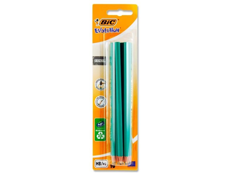 Bic Evolution Pencils HB/2 - 10 Pack