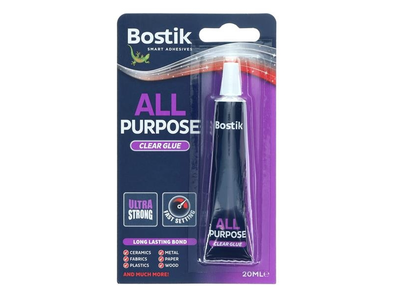 Bostik All Purpose Clear Glue - 20ml