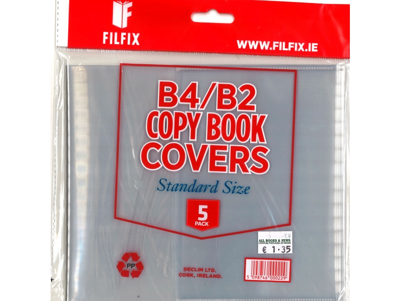 Filfix Copy Covers B4 & B2 - 5 Pack
