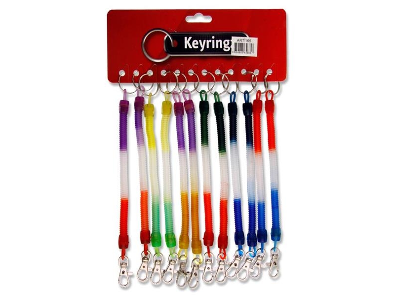 Keyrings - Assorted Colours