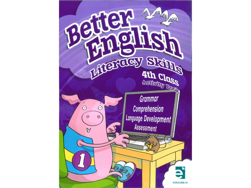 Better English 4 - Literacy Skills Activity Book - Fourth Class