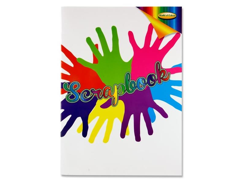 World Of Colour A3 Scrapbook 60 Pages
