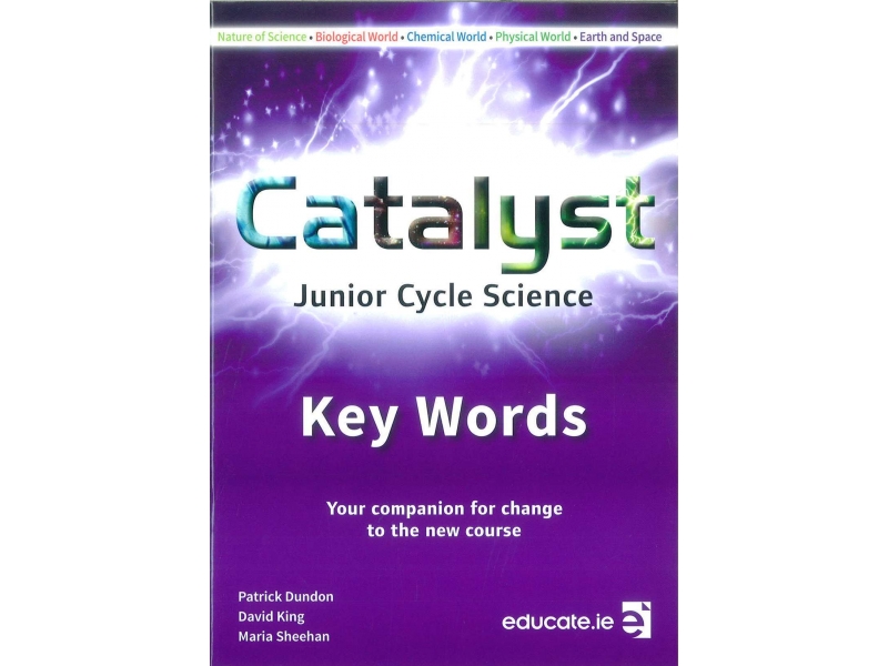 Catalyst Junior Cycle Science Key Words Booklet