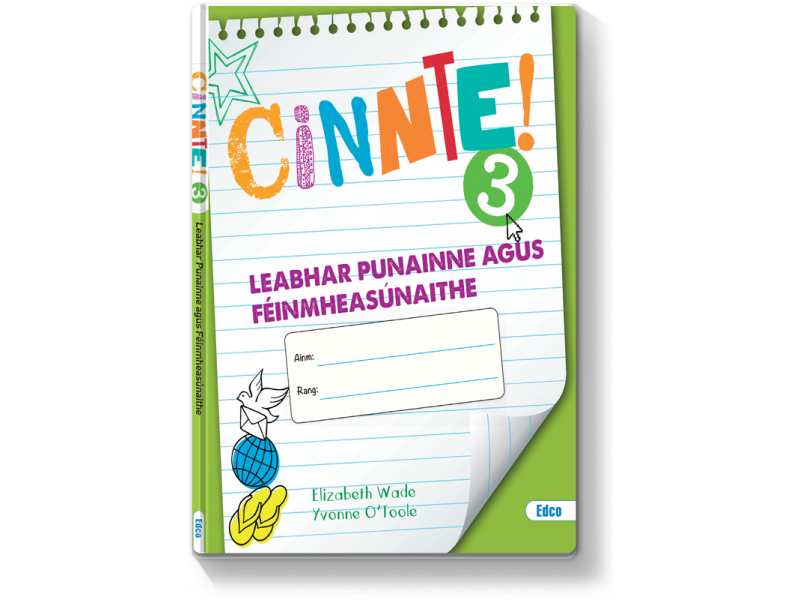 Cinnte 3 - Leabhar Punainne/Feinmheasunaithe - Junior Cycle English