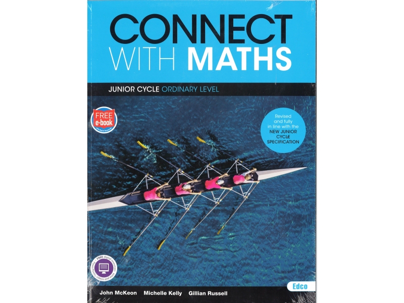Connect With Maths Pack - Junior Cycle Maths Ordinary Level - Textbook & Workbook - Includes Free eBook