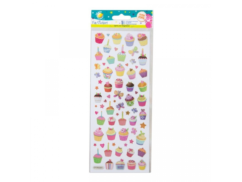 Craft Planet - Fun Stickers Cupcakes